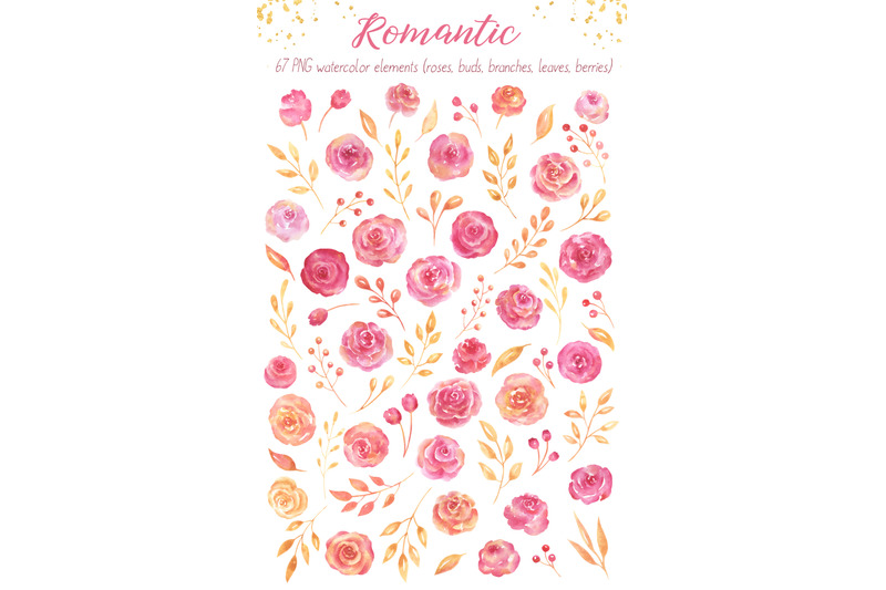 romantic-and-valentines-day-watercolor-collection