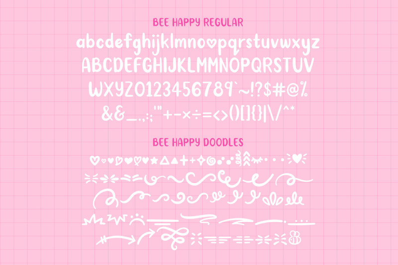 beehappy-font-duo