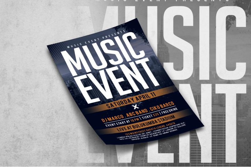 music-event-flyer