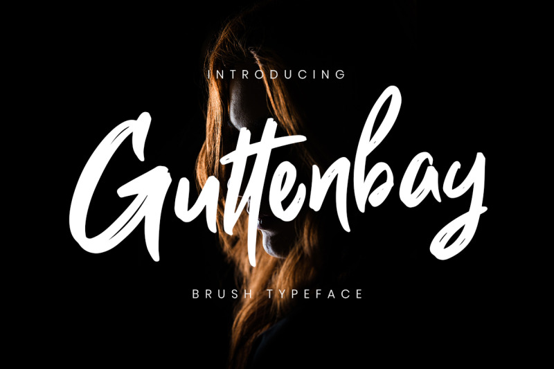 guttenbay-brush-typeface