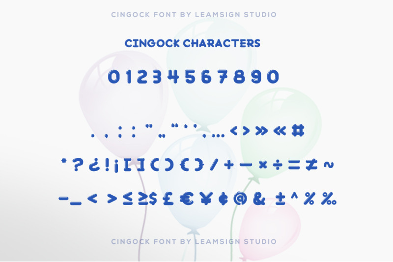 cingock-font