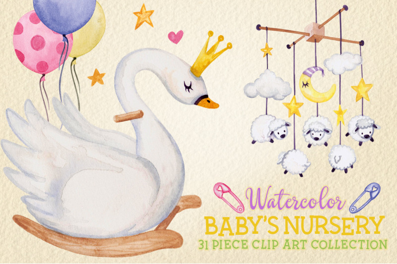 watercolor-baby-nursery-clip-art-set