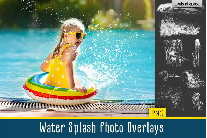 water-splash-photo-overlays