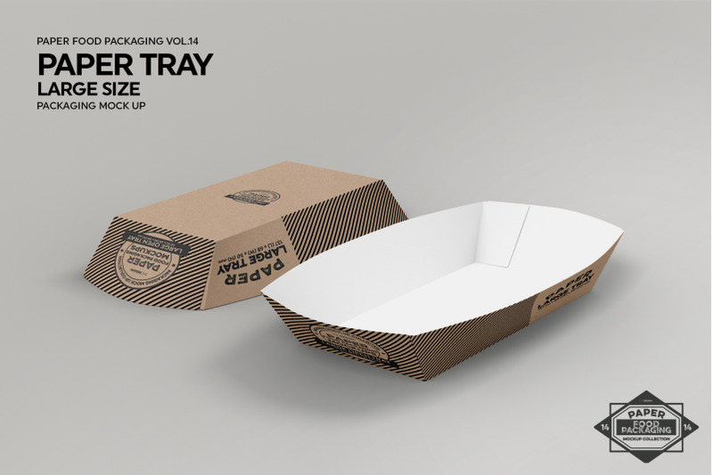Download Vol 14: Paper Food Box Packaging Mockups By INC Design Studio | TheHungryJPEG.com