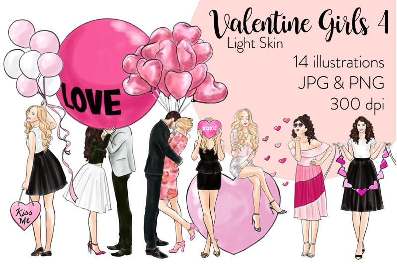 watercolor-fashion-clipart-valentine-girls-4-light-skin