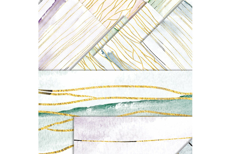 watercolor-papers-marble-amp-gold