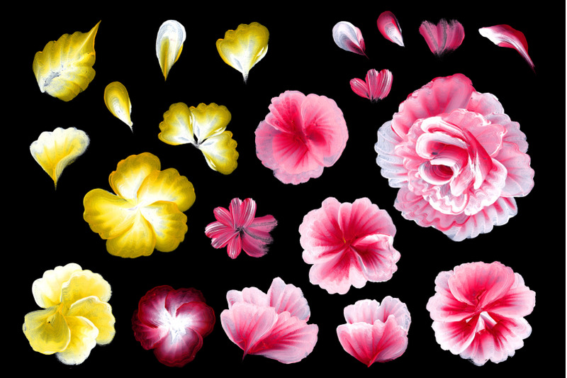 150-one-stroke-flowers-style