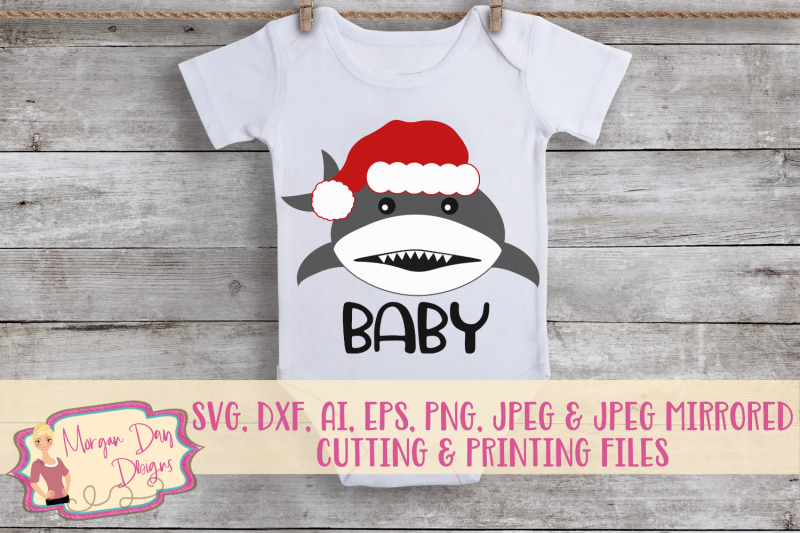 Christmas Shark Svg Bundle By Morgan Day Designs Thehungryjpeg Com