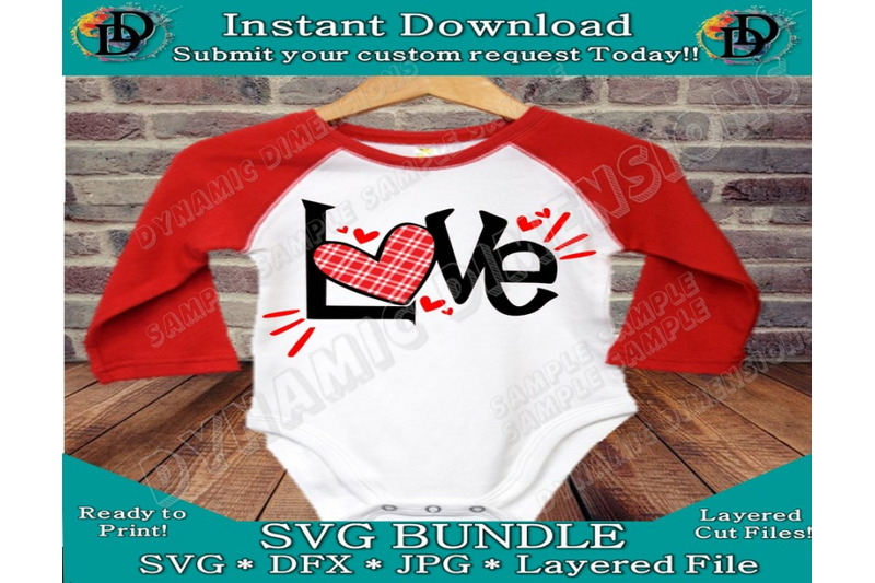 valentine-039-s-day-svg-love-svg-love-buffalo-plaid-svg-dxf-png-heart