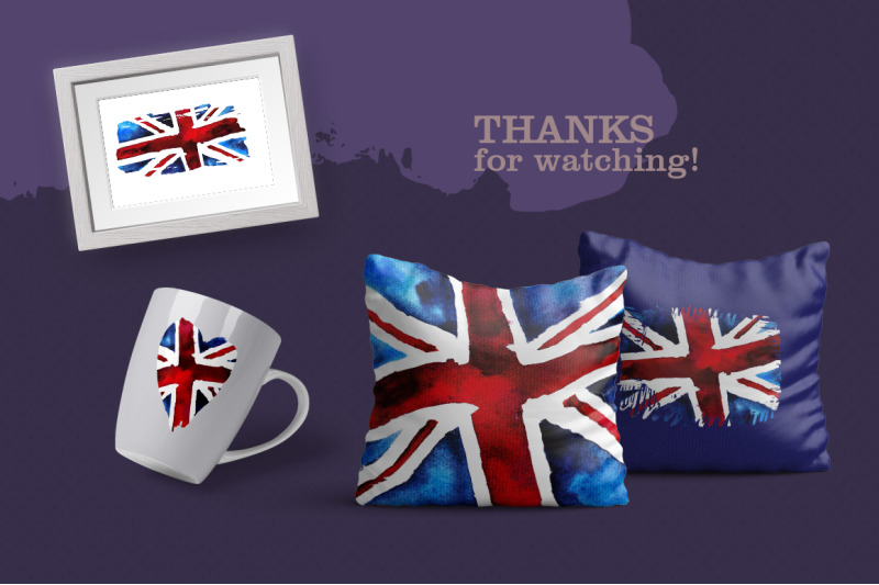 old-british-watercolor-britain-flag-united-kingdom