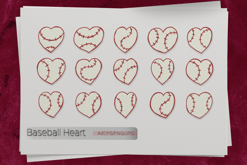 baseball-heart-sport