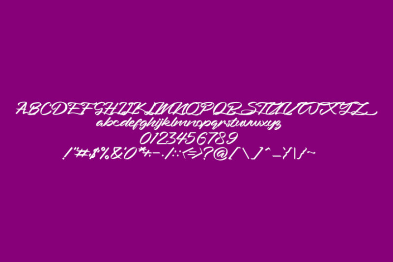 bahari-typeface