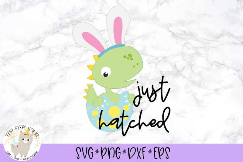 Just Hatched Dinosaur Easter Svg Cut File By The Pixel Llama Thehungryjpeg Com