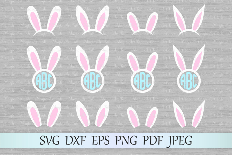 bunny-ears-svg-bunny-monogram-svg-bunny-svg