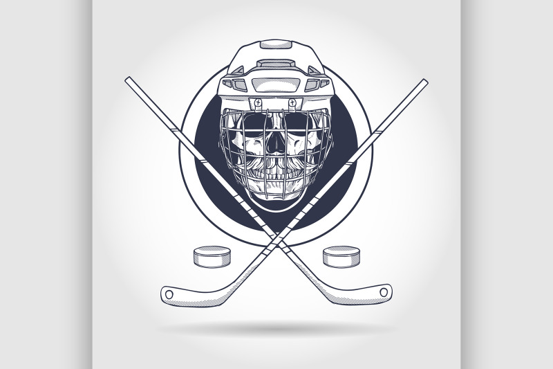 hockey-player-skull