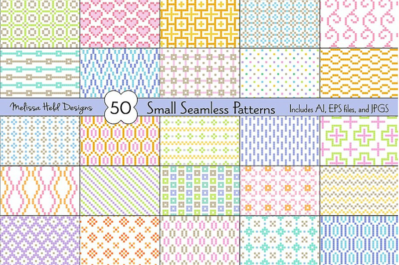 small-seamless-geometric-patterns