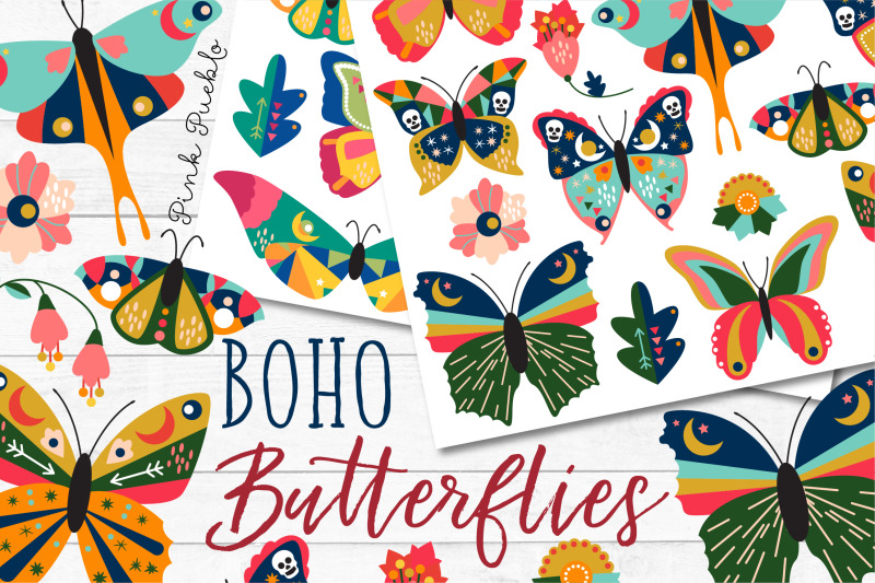 boho-butterfly-clipart-and-vectors
