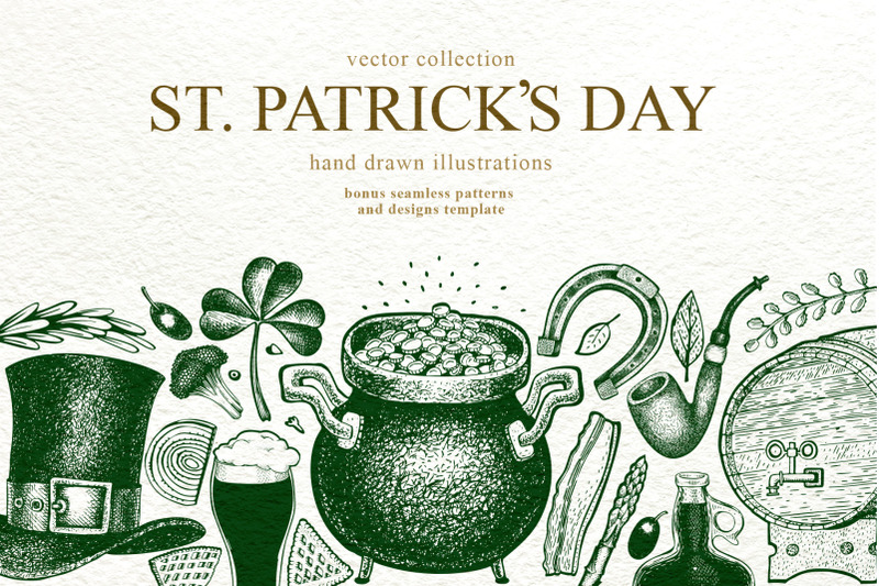 st-patrick-039-s-day-vector-collection