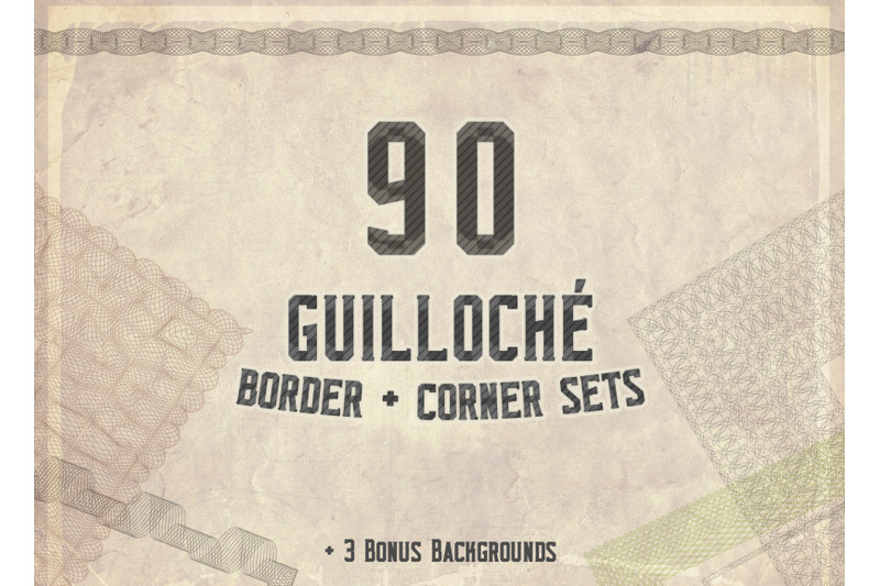 guilloche-90-frames-kit
