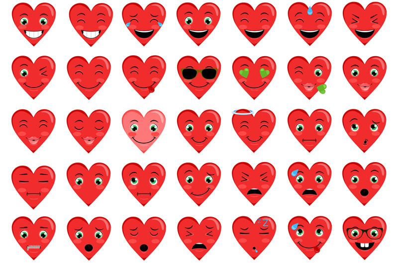 hearth-love-emoticons
