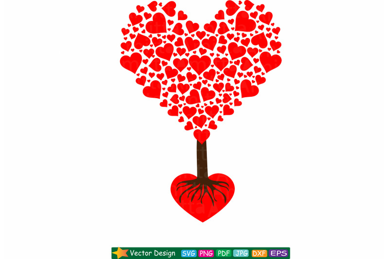 Free Free 152 Love Tree Svg SVG PNG EPS DXF File