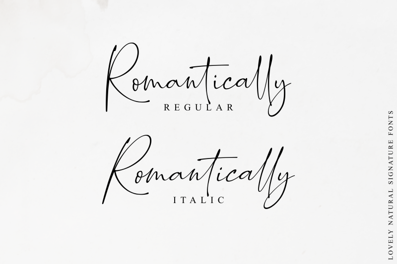 romantically
