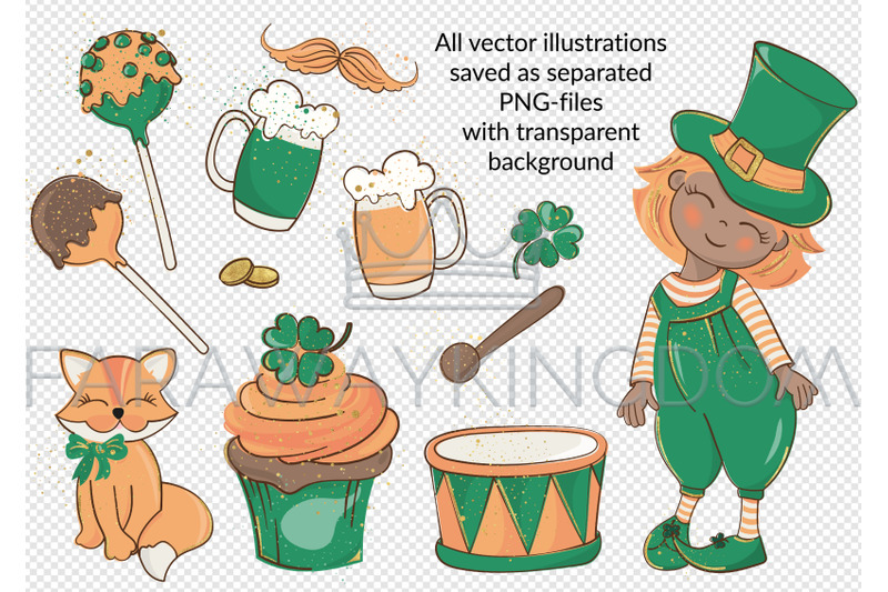 st-patrick-day-holiday-cartoon-vector-illustration-set-for-print