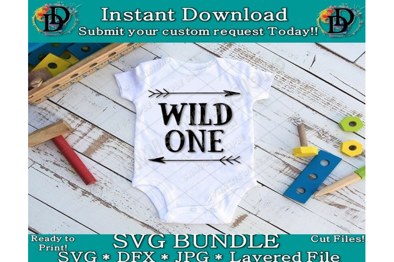 baby svg, wild one design, baby onesie, infant, Where the wild things