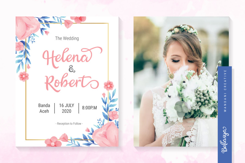 Bellisia Romantic Font By Wandani Creative Thehungryjpeg Com