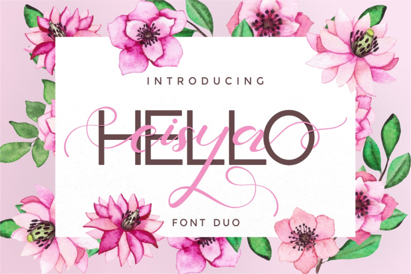 hello-eisya-font-duo