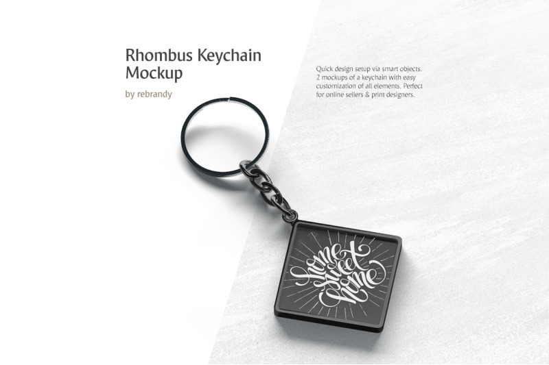 rhombus-keychain-mockup