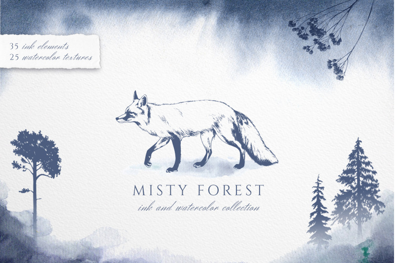 misty-forest-ink-and-watercolor-set