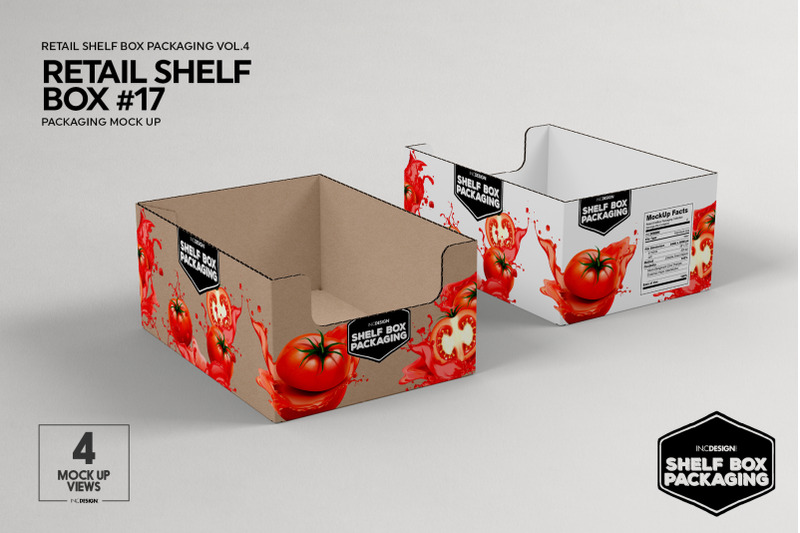 Download Retail Shelf Box 17 Packaging Mockup By INC Design Studio ...