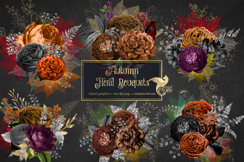 autumn-floral-bouquets-clipart