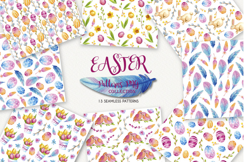 easter-sealess-patterns-watercolor-set