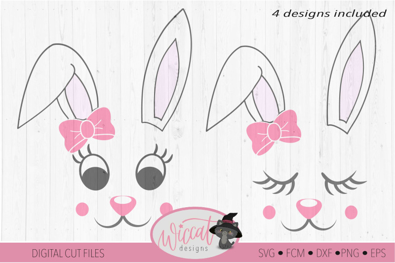 easter-bunny-girl-face-bunny-with-ribbon-face-svg-tumbler-bunny-svg
