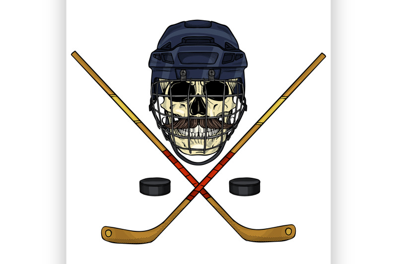 hockey-player-skull