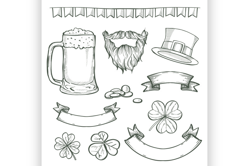 sketch-set-for-saint-patricks-day