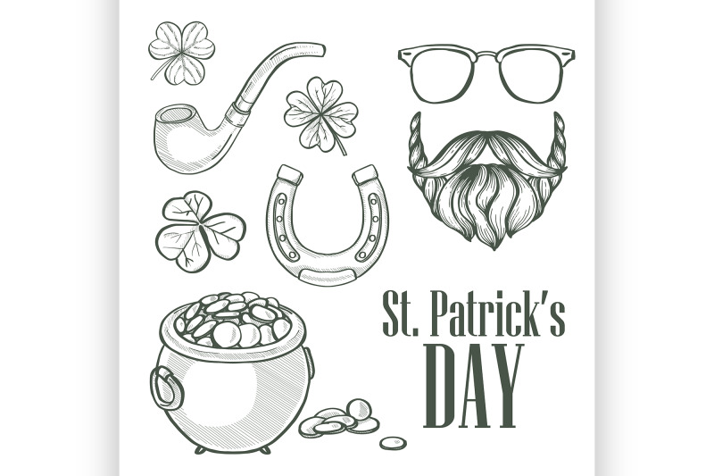 sketch-set-for-saint-patricks-day