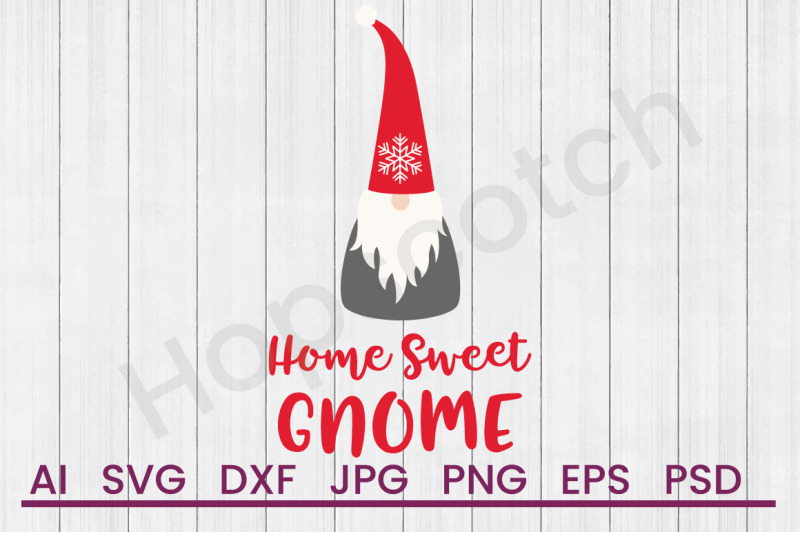 sweet-home-gnome-svg-file-dxf-file