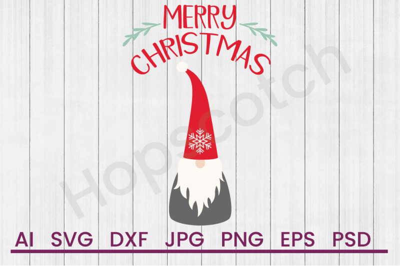 tomte-scandi-merry-christmas-gnome-svg-file-dxf-file