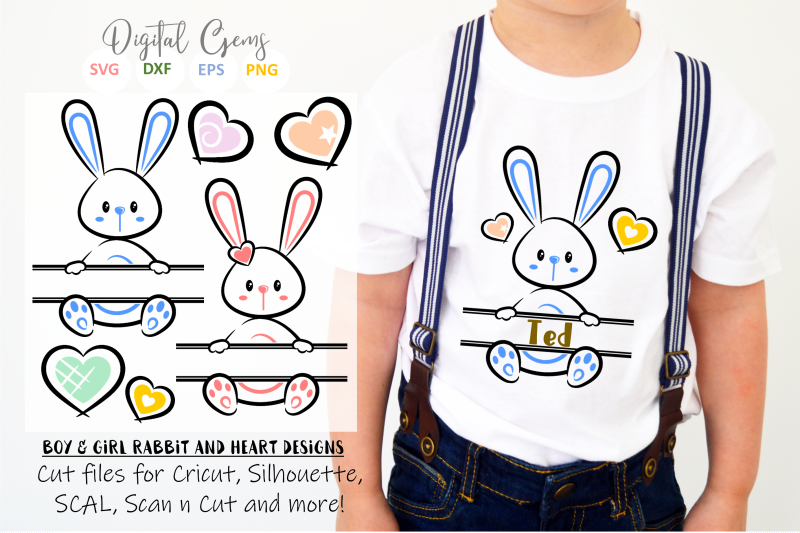 split-easter-bunny-designs