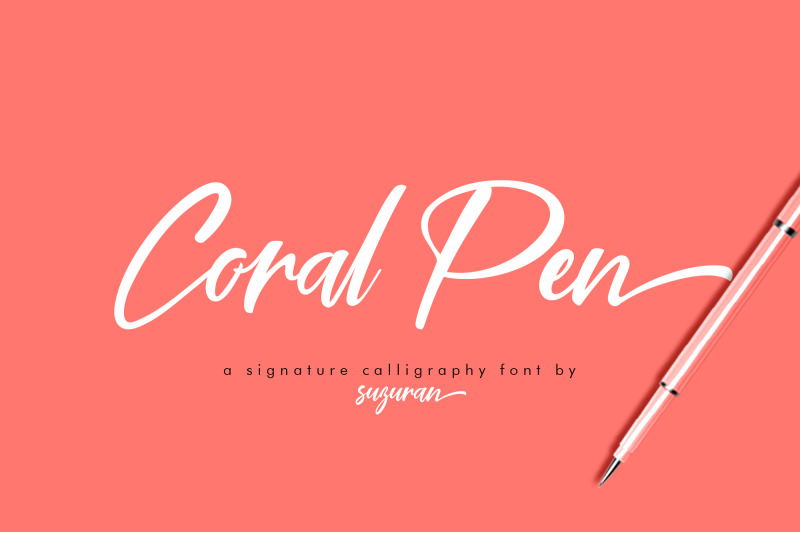 coral-pen-script