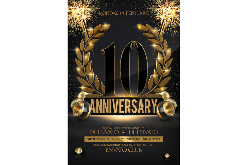 anniversary-party-flyer