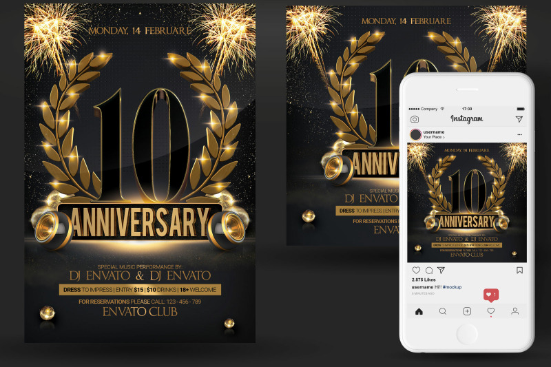 anniversary-party-flyer