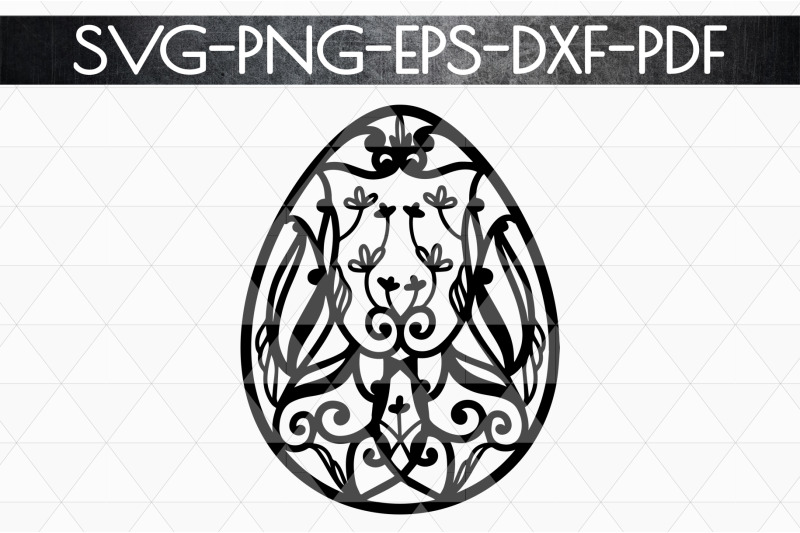 Download Dragon Egg Papercut Template Easter Egg Pattern Svg Dxf Pdf By Mulia Designs Thehungryjpeg Com