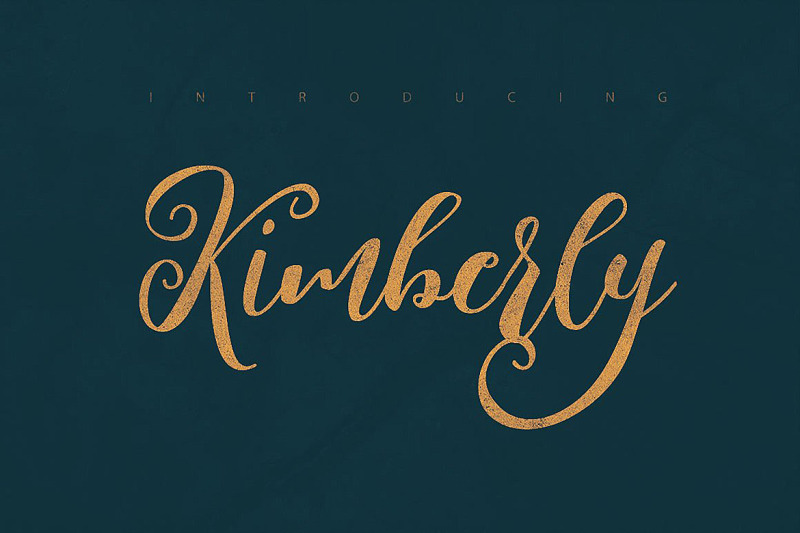 kimberly-script-font