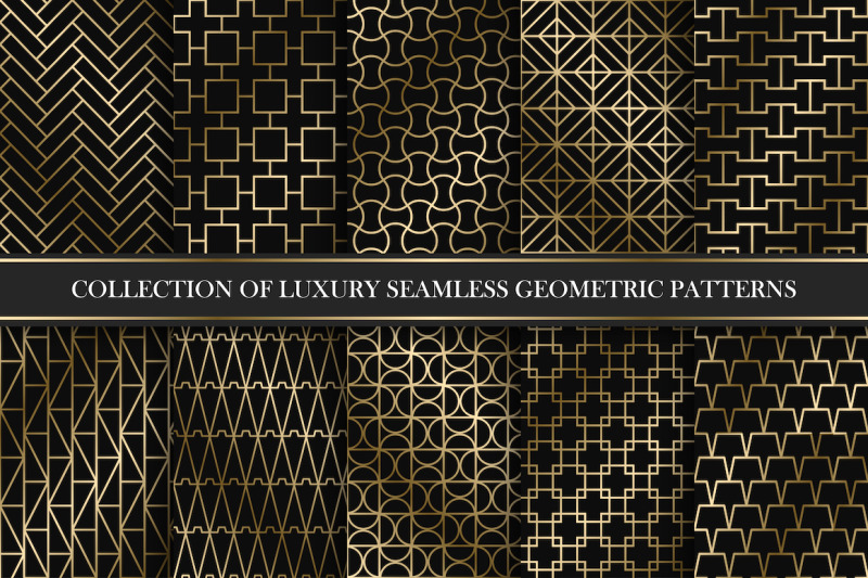 golden-seamless-geometric-patterns