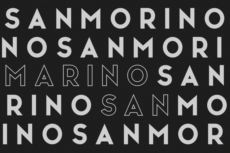 san-marino-four-font-files