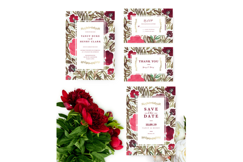 hand-painted-flowers-wedding-invitation-printable-invitation